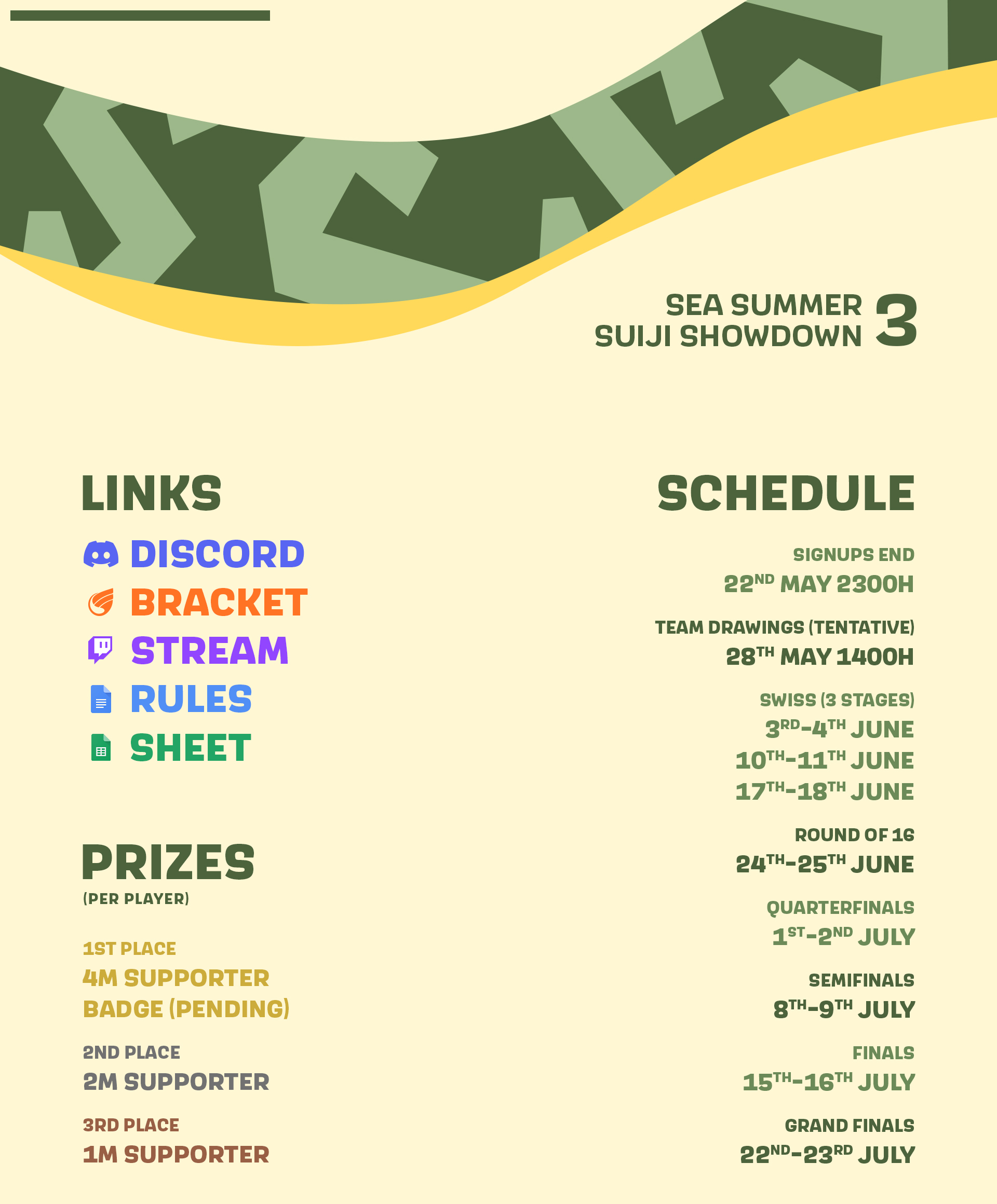 SEA Summer Suiji Showdown 3